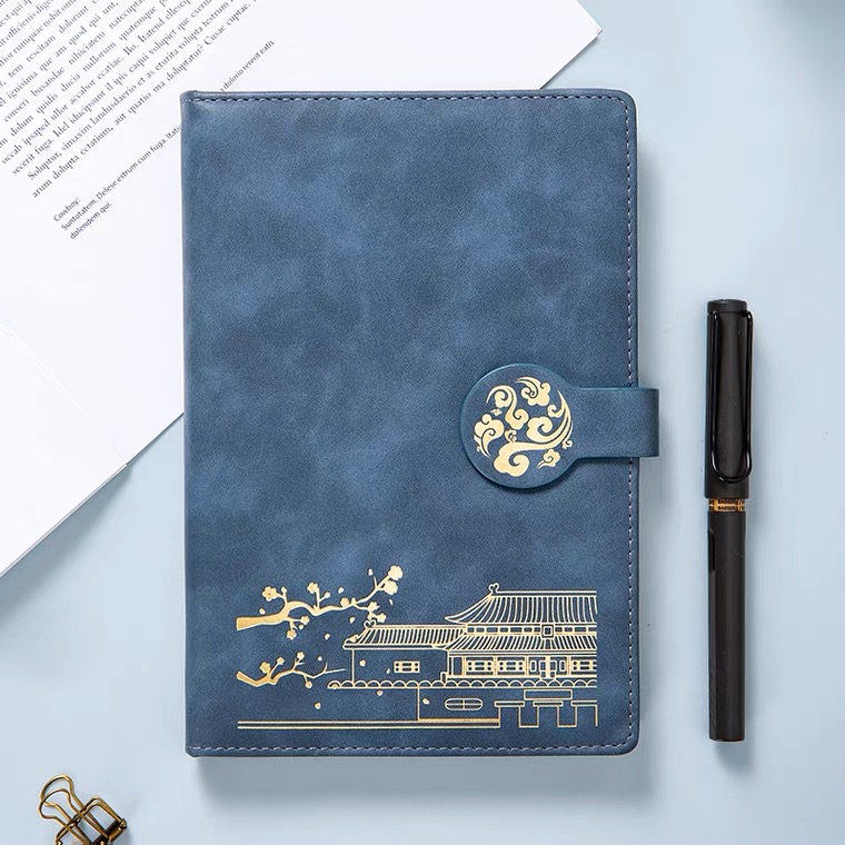 A5 pu leather notebook